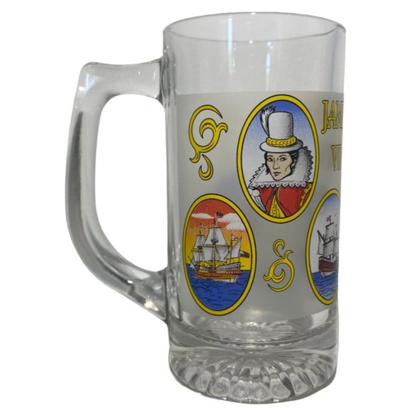 VINTAGE Jamestown Virginia Bicast Mug - Picture 2 of 5